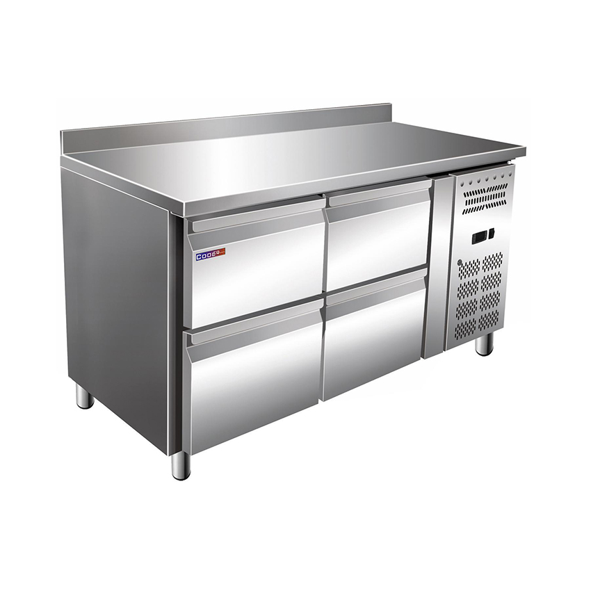 Стол с охлаждаемым шкафом COOLEQ GN2240TN борт 4 ящика