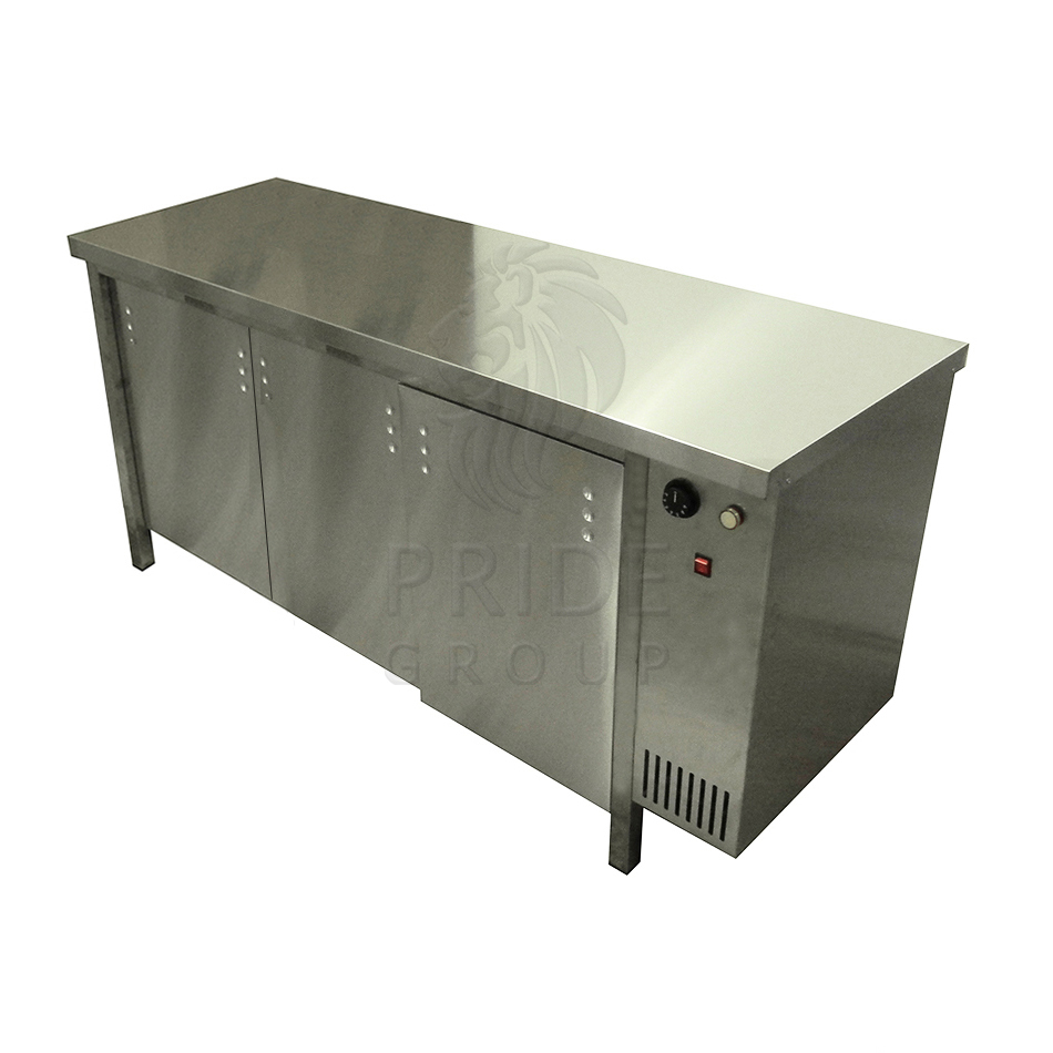 Стол-тумба ПРОФИ тепловой без борта ЦМИ 1600x600x870