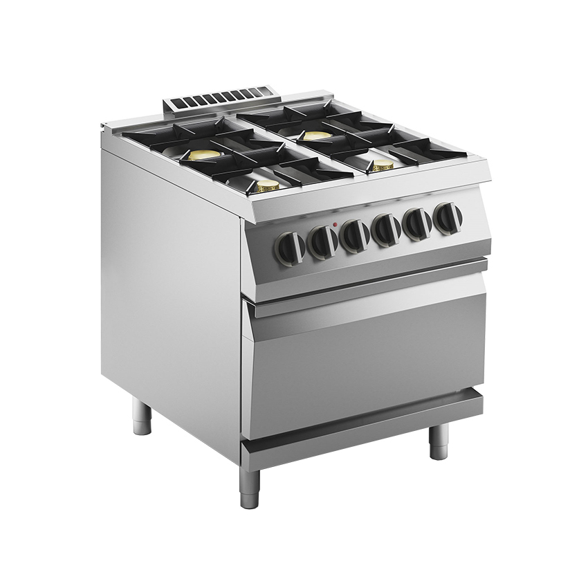 Плита газовая 700 серии Apach Chef Line SLRRG87FE