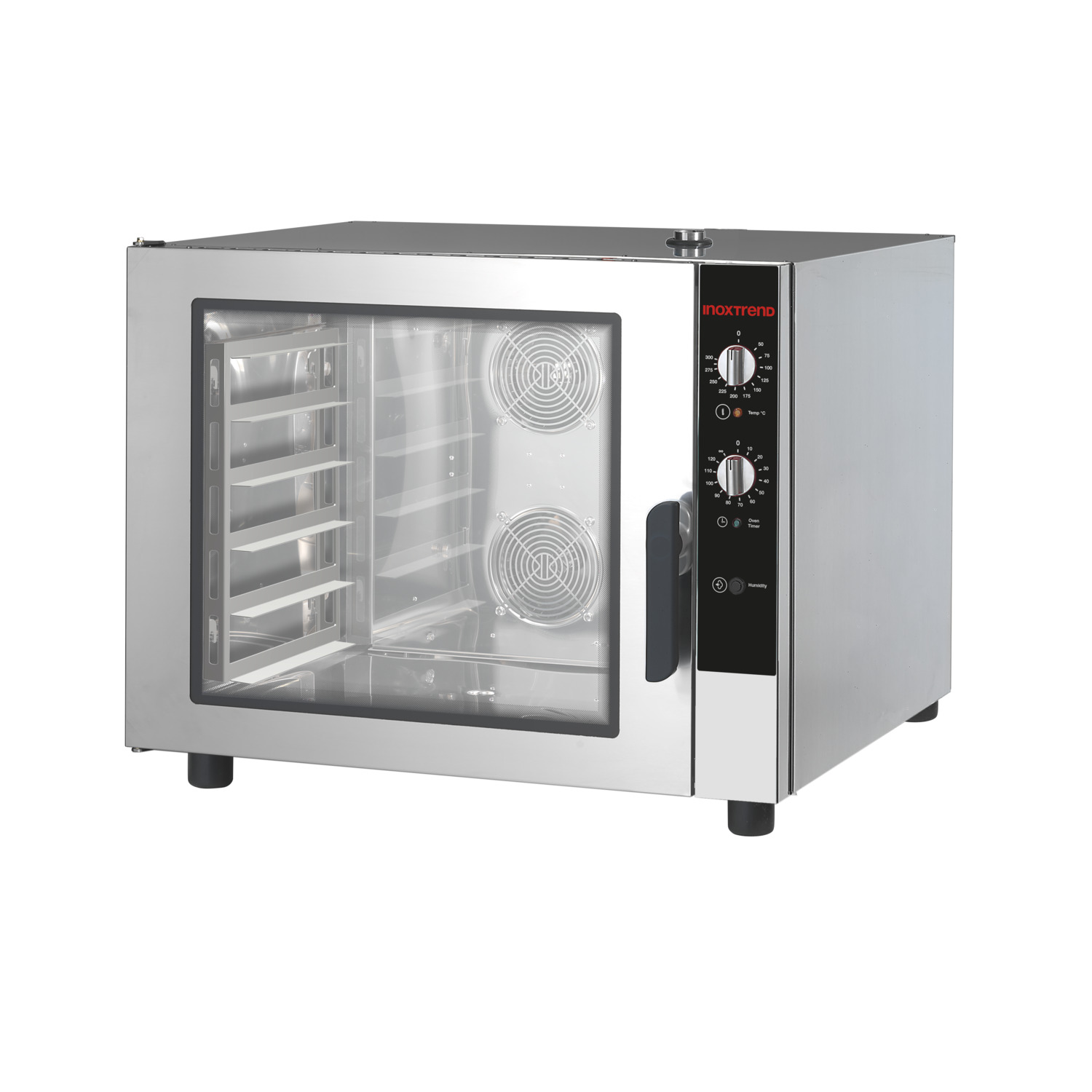 Конвекционная печь с пароувлажнением INOXTREND GUA-606EB 01 RH
