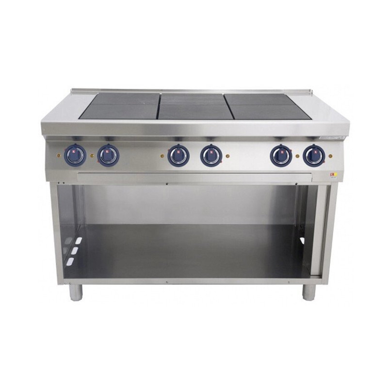 Плита 6 конфорочная 700 серии Kogast ES-T67/P 55833