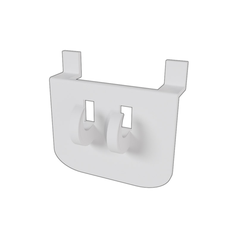 Основание для крючка в эконом-панель длина 200 мм EP-BACK DOUBLE HOOK-200 EPG