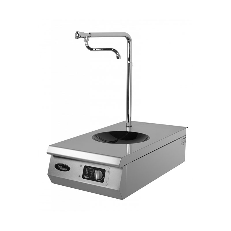 Плита индукционная Grill Master Ф1ИП/800 (настольная, для wok сковород, с краном для залива)